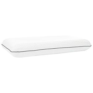 vidaXL Vzglavnik za spanje Enobarvno Bela 80 x 40 x 12 cm Gel pena