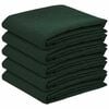 vidaXL Klobučevina za mizo 5 kos Kvadrat Temno zelena 90 x 90 cm