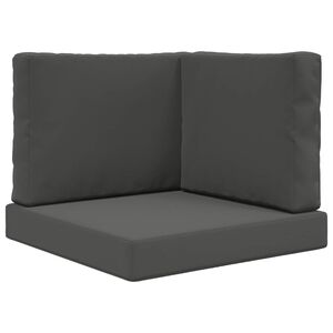 vidaXL Zunanja blazina za kavč Poliester Antracit 60 x 60 cm
