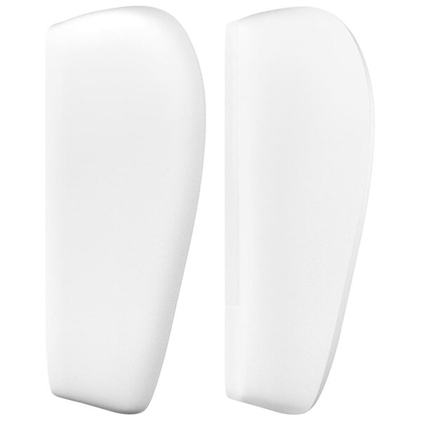 vidaXL Vzglavje z ušesi belo 93x23x78/88 cm umetno usnje