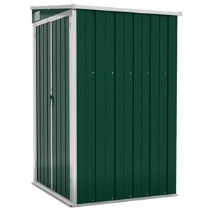 vidaXL Vrtna lopa zelena 118x100x178 cm pocinkano jeklo