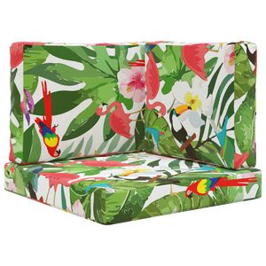 vidaXL Zunanja blazina za kavč Poliester barvito 60 x 60 cm
