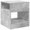 vidaXL Stranska miza Betonsko siva 40,5 x 40 x 45 cm Inženirski les