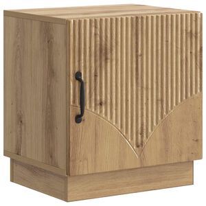 vidaXL Nočna omarica Artisan hrast 43 x 34,5 x 47 cm Inženirski les