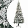 vidaXL Umetno Zložljivo Božično Drevo 180 cm 300 LED Toplo bela