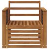 vidaXL Zunanja garnitura za sedenje Naravna 71 x 63 x 73 cm
