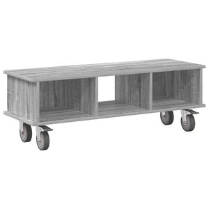 vidaXL TV stojalo 100 x 35 x 35 cm Siva Sonoma Inženirski les