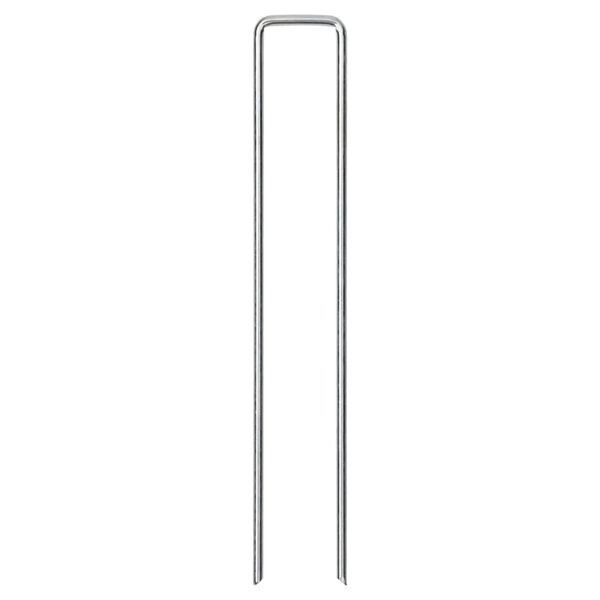 vidaXL Talni klin v obliki črke U 25 kosov 20x4 cm pocinkano jeklo