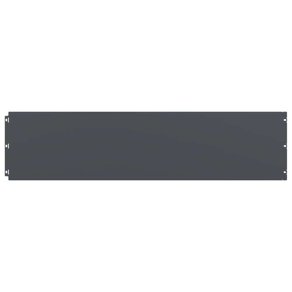 vidaXL Robniki za trato 20 kosov Antracit Hladno valjano jeklo