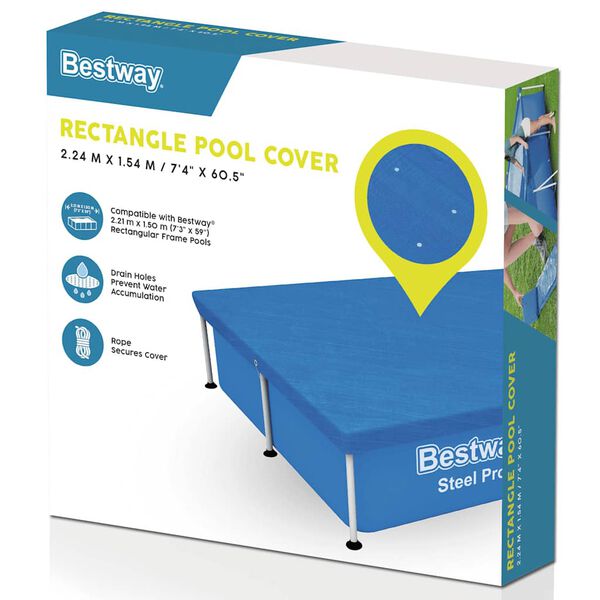 Bestway Pokrivalo za bazen Flowclear 221x150 cm