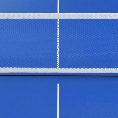 vidaXL Miza za namizni tenis z mrežo 152x76x66 cm modra