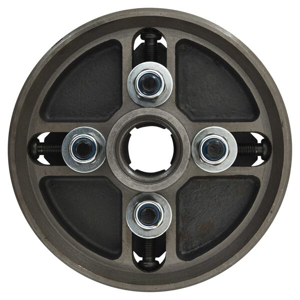 vidaXL Vpenjalna glava za les s 4 čeljustmi z M33 priključkom 150x63mm