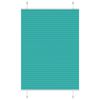 vidaXL Plisirana žaluzija Petrol Green 100x150 cm &Scaron;irina tkanine