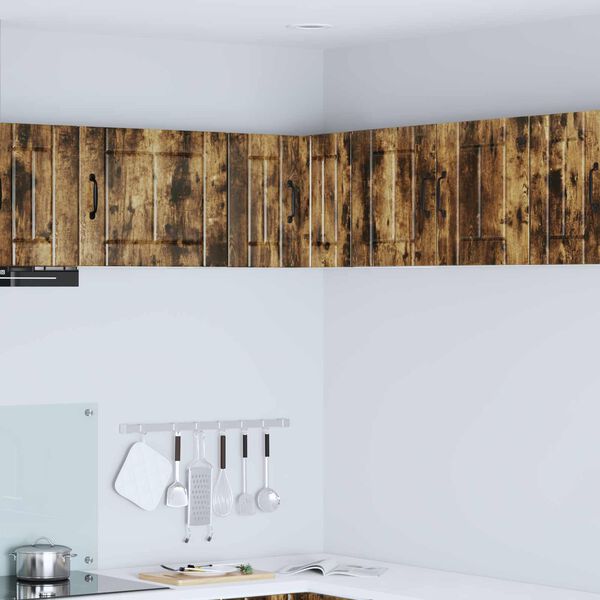 vidaXL Kuhinjski element Dimljeni oreh 57 x 57 x 40 cm Konstruiran les