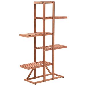 vidaXL Stojalo za rože iz cedrovine 86x36x139 cm