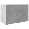vidaXL Viseča omarica betonsko siva 60x31x40 cm inženirski les