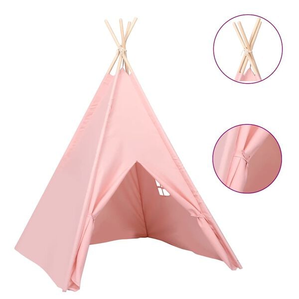 vidaXL Otro&scaron;ki tipi &scaron;otor z vrečo peach skin roza 120x120x150 cm
