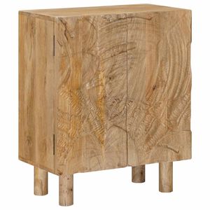 vidaXL Strani &scaron;al 53 x 30 x 65 cm Masivno mangovo les in vezan les