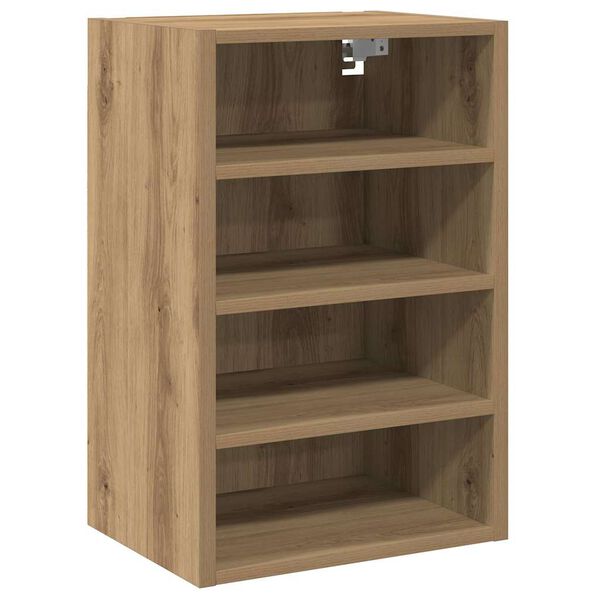 vidaXL Viseča omara &ldquo;Riga&rdquo; Artisan Oak 40x29,5x60 cm Inženirski les