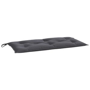 vidaXL Blazina za vrtno klop antracit 110x50x7 cm oxford tkanina