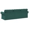 vidaXL Kavč Temno zelena