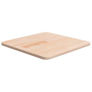 vidaXL Kvadratna mizna plo&scaron;ča 40x40x1,5 cm neobdelana trdna hrastovina