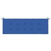 vidaXL Blazina za vrtno klop modra 150x50x3 cm oxford tkanina