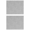 vidaXL Stopnice 2 kos 50 x 40 cm srebrna Aluminij Pravokotna