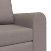 vidaXL Sofa postelja Taupe 98 x 71 x 83 cm blago