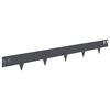 vidaXL Robovi trave 50 kos 100 x 12 cm Jeklo Antracit