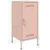 vidaXL Komoda roza 36x39x79 cm hladno valjano jeklo