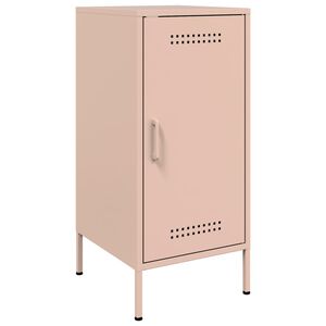 vidaXL Komoda roza 36x39x79 cm hladno valjano jeklo