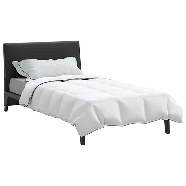 vidaXL Zimska posteljnina Bela 140 x 220 cm Perje