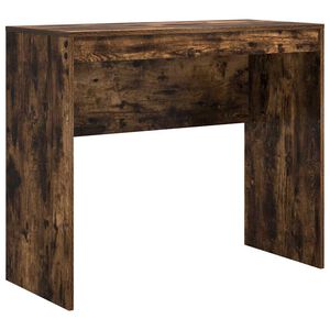 vidaXL Miza Dimljeni oreh 90 x 40 x 76 cm