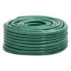 vidaXL Vrtna cev zelena 1" 100 m PVC
