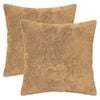 vidaXL Prevleka za blazino 2 kos HEERLEN Taupe 45 x 45 cm