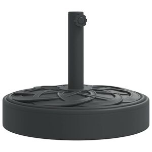vidaXL Podstavek za senčnik velikost palice &Oslash;38/48 mm 25 kg okrogel