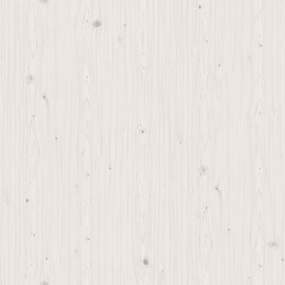 vidaXL Knjižna omara/pregrada bela 80x25x132 cm trdna borovina