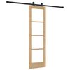 vidaXL Drsna vrata ORKDAL Naravna 61 x 198,5 cm