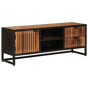 vidaXL TV omarica 105 x 30 x 40 cm Masivno mangovo les in vezan les