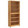 vidaXL Komplet shranjevalnega pohi&scaron;tva 2 kos Naravna 80 x 35 x 185 cm
