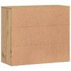 vidaXL Komoda artisian hrast 80x33x70 cm inženirski les