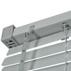 vidaXL Žaluzije za Okna Aluminij 140x160 cm Srebrne Barve