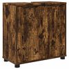 vidaXL Kabinet za umivalnik v kopalnici Dimljeni oreh 60 x 30 x 60 cm