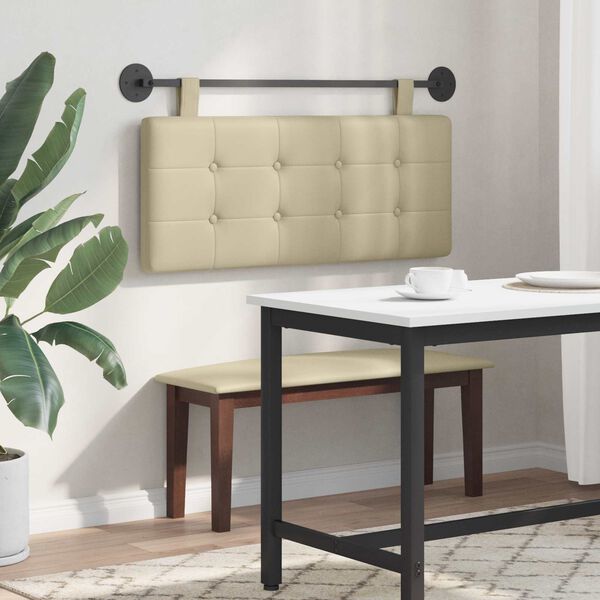 vidaXL Visoki naslon za glavo Namestitev na steno Umjetno usnje