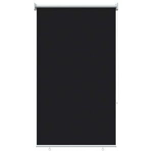 vidaXL Zunanje rolo senčilo UV za&scaron;čita Črna 100 x 230 cm (&Scaron; x V)