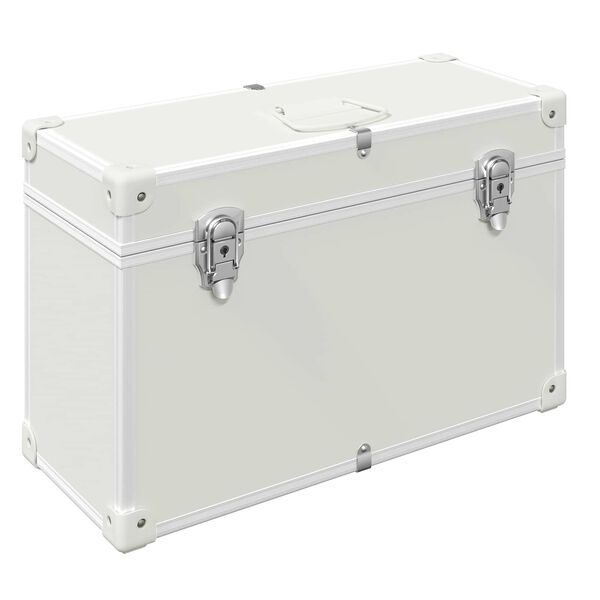 vidaXL Ročaji za kabinete Bela 85 x 45 mm Kovina