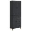 vidaXL Set omar 2 pcs 66 x 34,5 x 90 cm Inženirski les