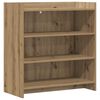 vidaXL Strani &scaron;al Artisan hrast 75 x 36 x 80 cm Inženirski les