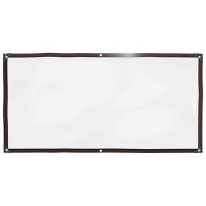 vidaXL Pokrivalo za rastline Transparentno 1 x 2 m PE